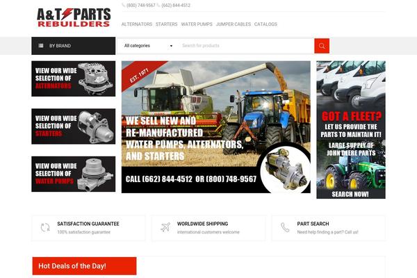 Boxshop-child theme site design template sample
