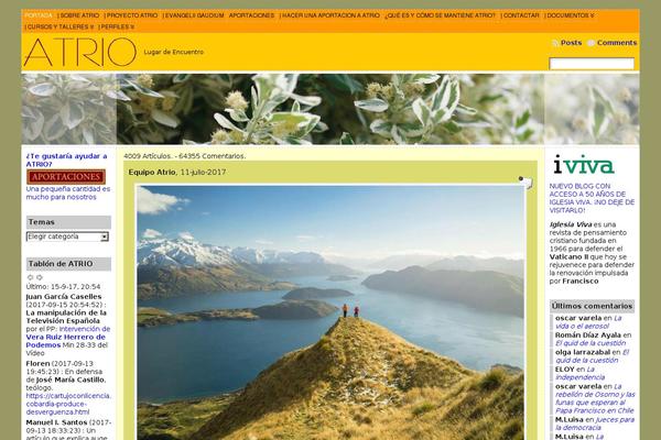 Site using WP Wall plugin