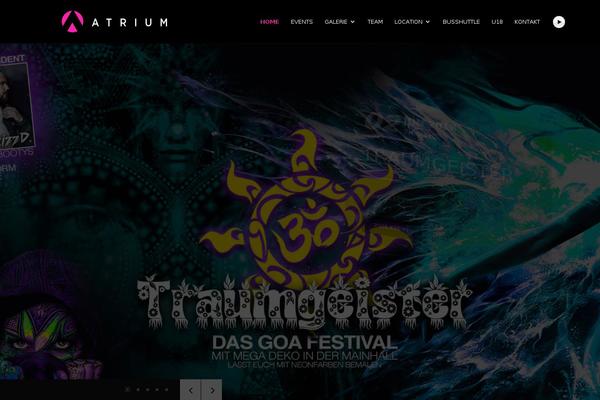 Divi theme site design template sample