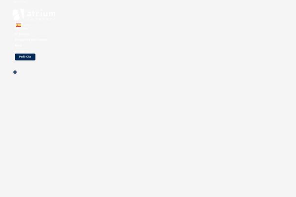 Atrium theme site design template sample