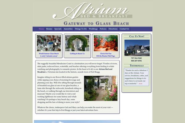atriumbnb.com site used Atrium