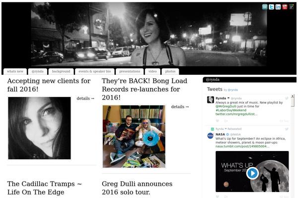 Mantra theme site design template sample