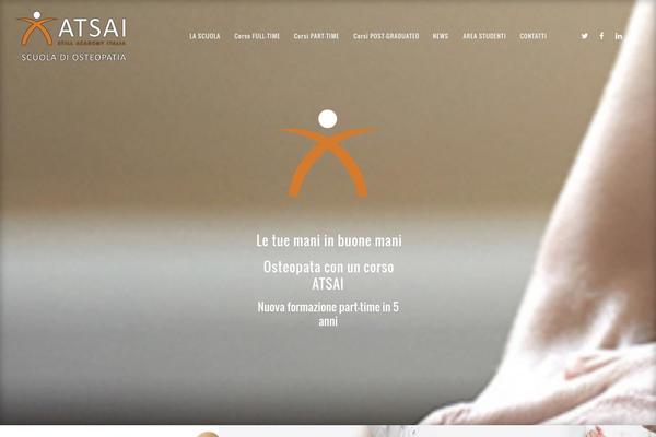 Atelier theme site design template sample