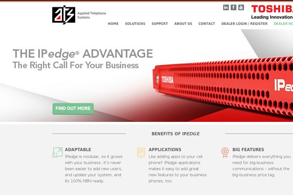 Holmes theme site design template sample