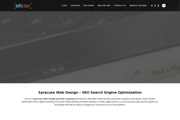 Porcelain theme site design template sample