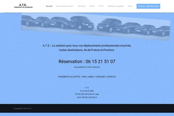 Dzen theme site design template sample