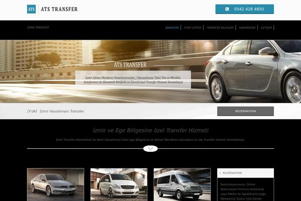 Transfer theme site design template sample