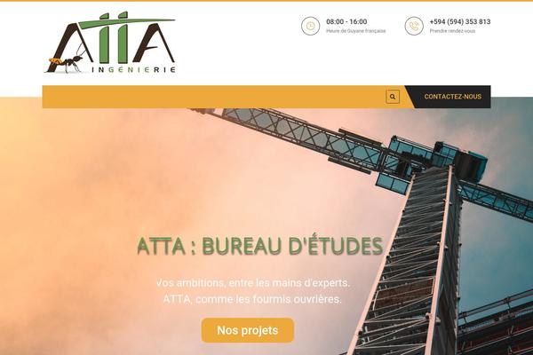 Emarat theme site design template sample