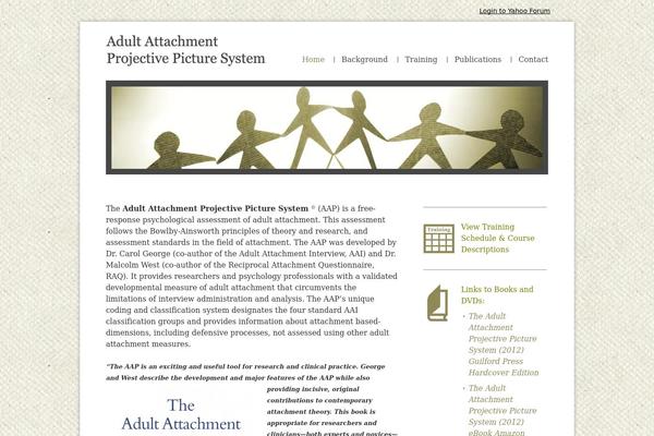 Aap theme site design template sample