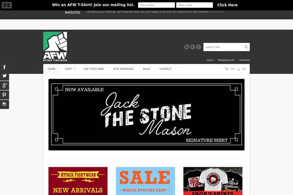 Abundance theme site design template sample