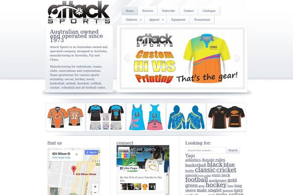 Site using Portfolio Slideshow plugin