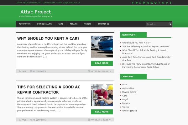 CW Magazine theme site design template sample