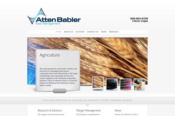 SimplePress theme site design template sample