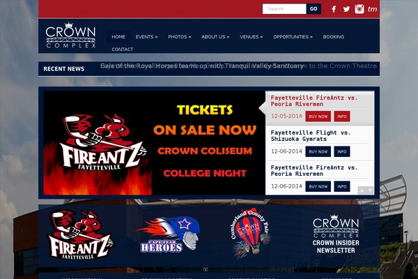 atthecrown.com site used Crowncomplexnc