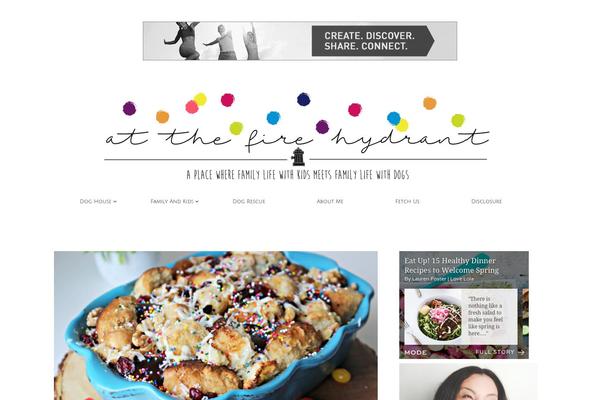 InTouch theme site design template sample