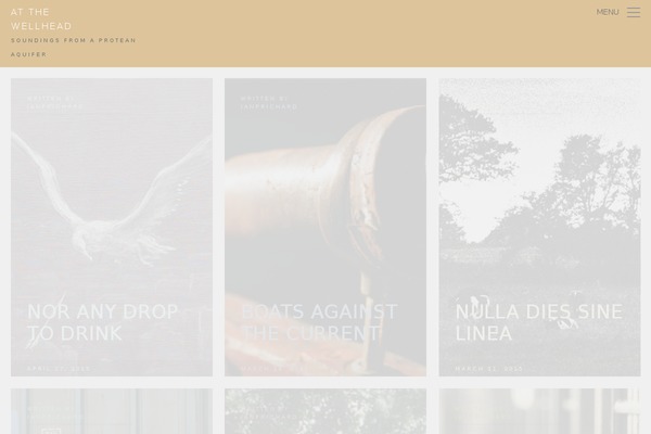 The-writer theme site design template sample