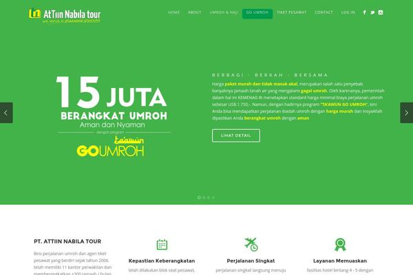 Story theme site design template sample