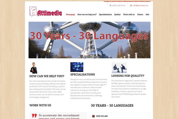 Bretheon theme site design template sample