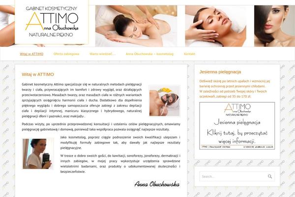 zeeMinty theme site design template sample