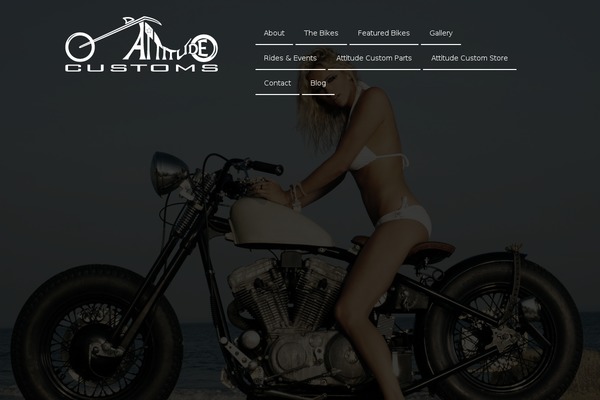 Attitude theme site design template sample