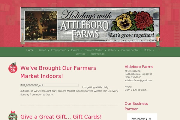 OrganicFood theme site design template sample