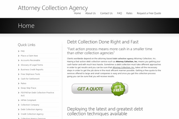 Site using AJAX Contact plugin