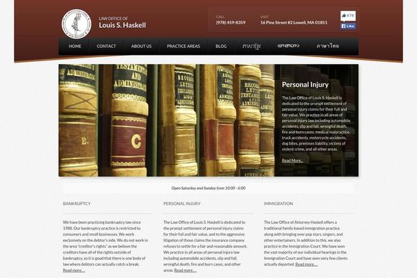Site using Tiny Carousel Horizontal Slider plugin
