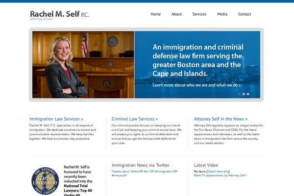 Vulcan theme site design template sample