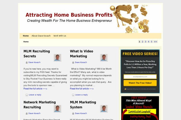 Weaver II theme site design template sample