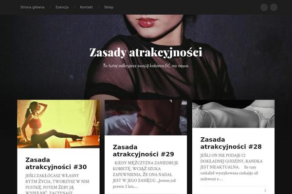 Garfunkel theme site design template sample