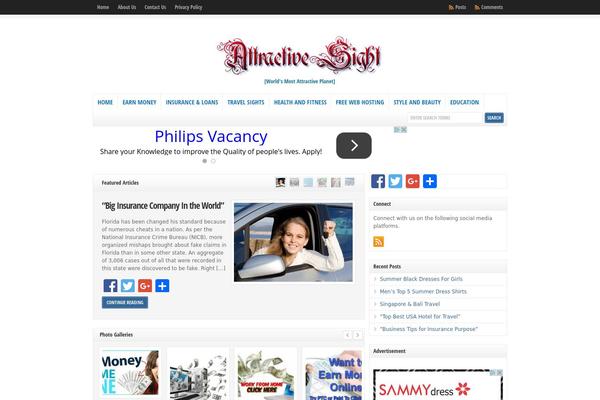 Wp Clear321 theme site design template sample