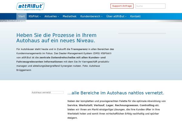 attribut.info site used Bootstrap-basic-alt