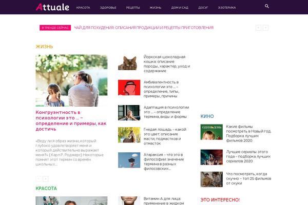 Newspaper Child theme site design template sample