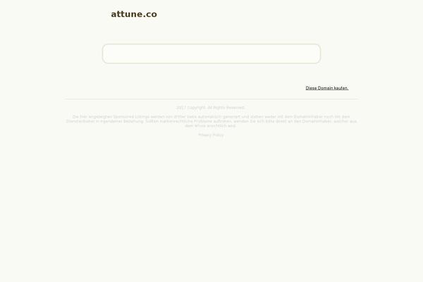 Roots theme site design template sample