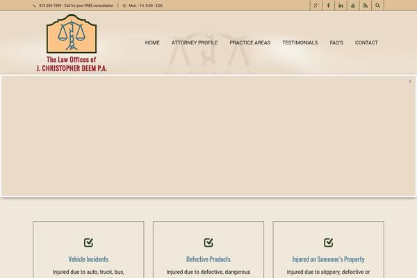 Emulate theme site design template sample
