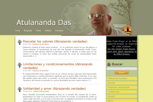 The Story Child theme site design template sample