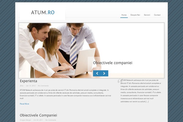Megacorp theme site design template sample