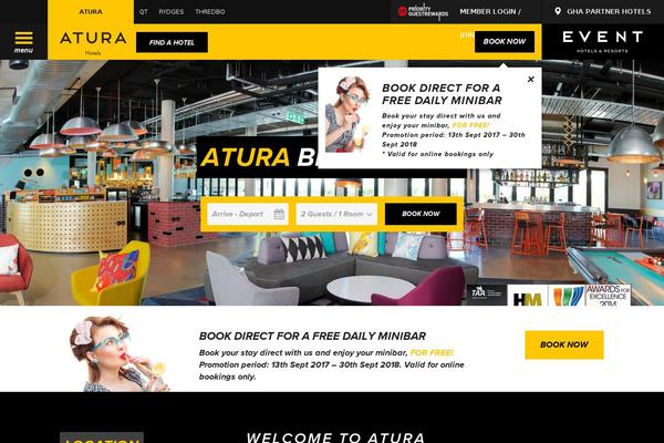 aturablacktown.com.au site used Atura-global