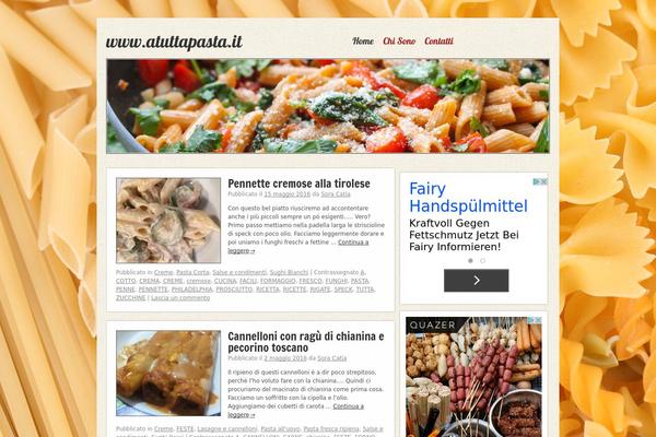 dailyfood theme websites examples