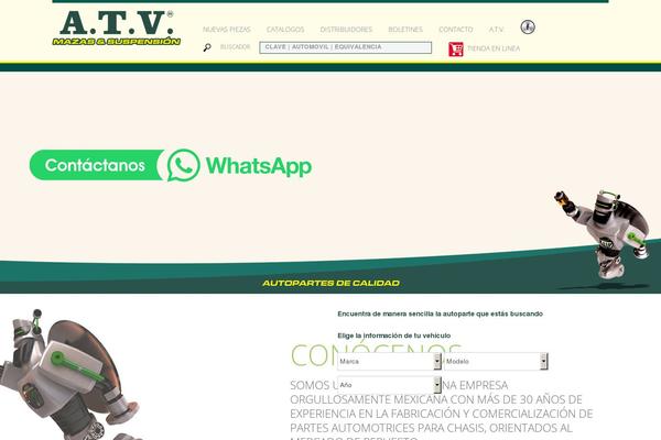 atv.com.mx site used Theme49545