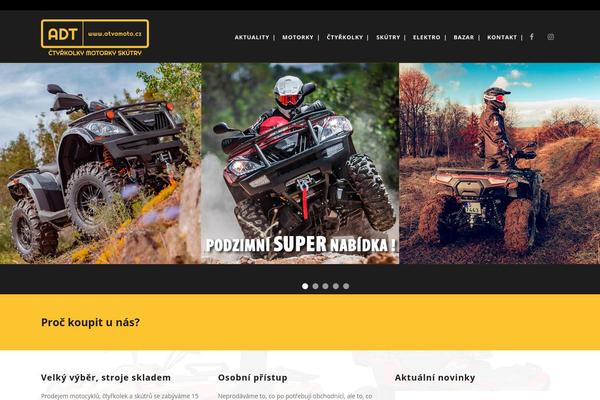 Gastro theme site design template sample