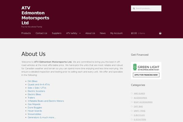 Site using Storefront Footer Bar plugin