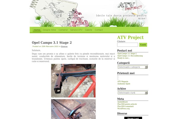 atvproject.ro site used My-theme-with-grass-and-dew