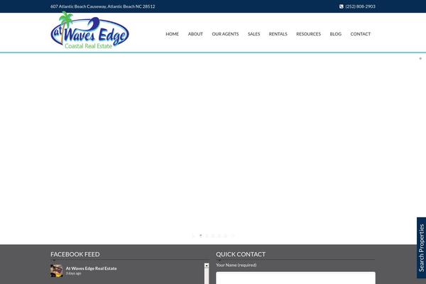 Realproperty theme site design template sample