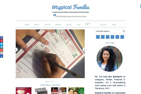 Foodie Pro theme site design template sample