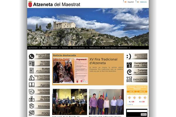 Mit theme site design template sample