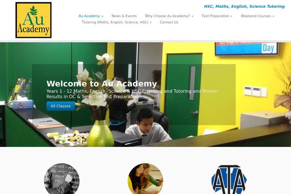 Customizr theme site design template sample