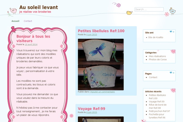 Cute Frames theme site design template sample