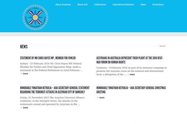 Kause theme site design template sample