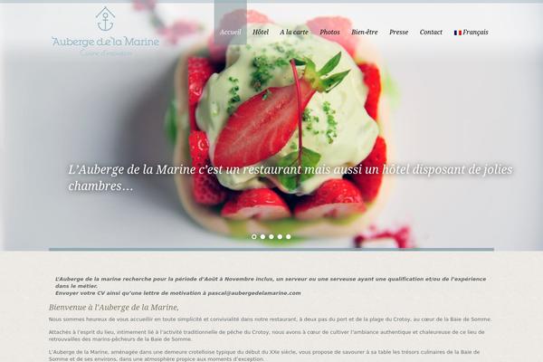 White Rock theme site design template sample